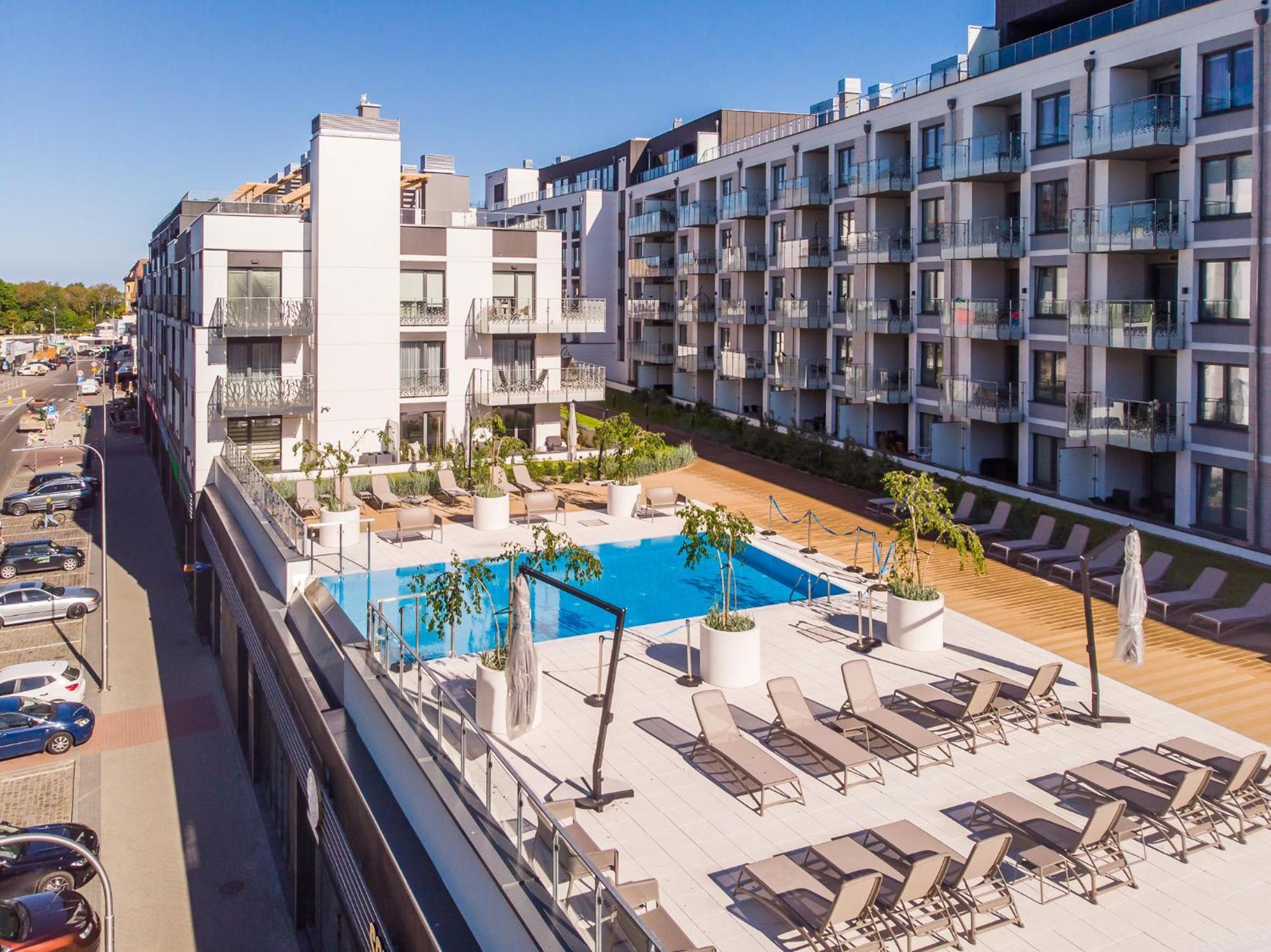 Apartamenty Fenomen - Premium Porto: Seaside Terraces with Pool and Sauna Kolobrzeg Exterior photo